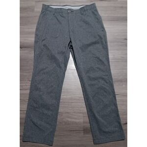 Under Armour Men's Charcoal Gray Straight Leg Golf Pants Size 36x30 (34x28.5)